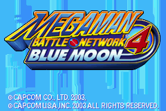 Mega Man Battle Network 4 Blue Moon